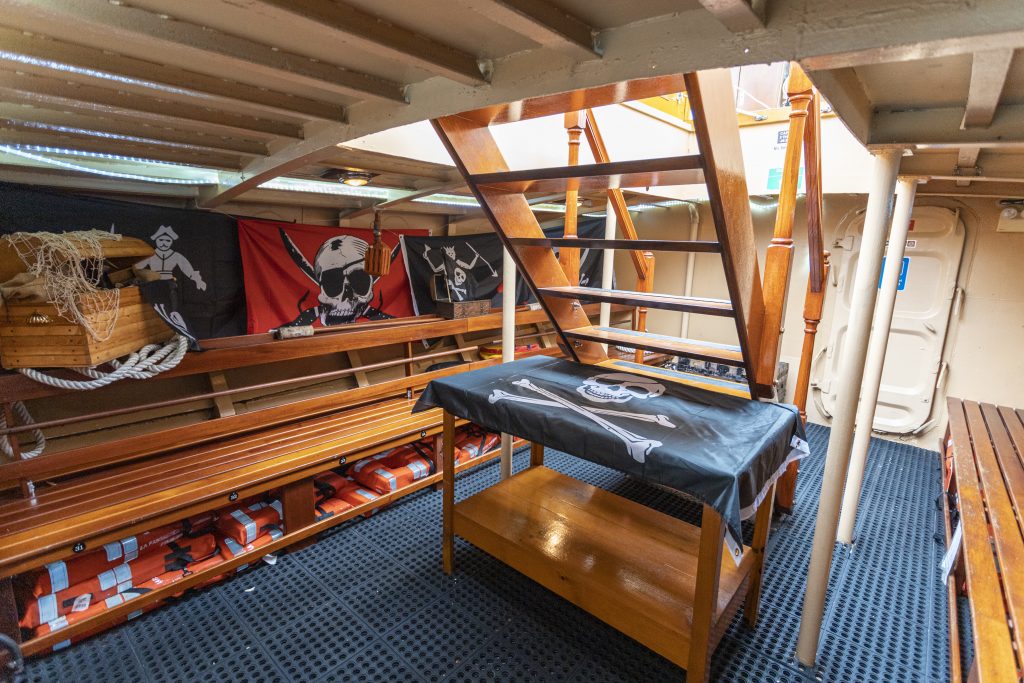 Pirate Boat Tour Cartagena Below Deck